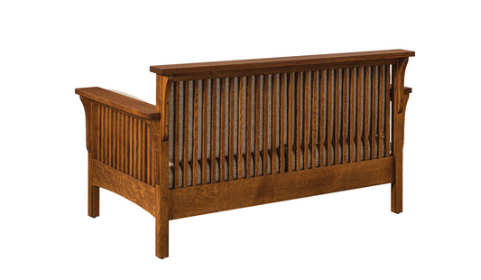 Highback Slat Loveseat
