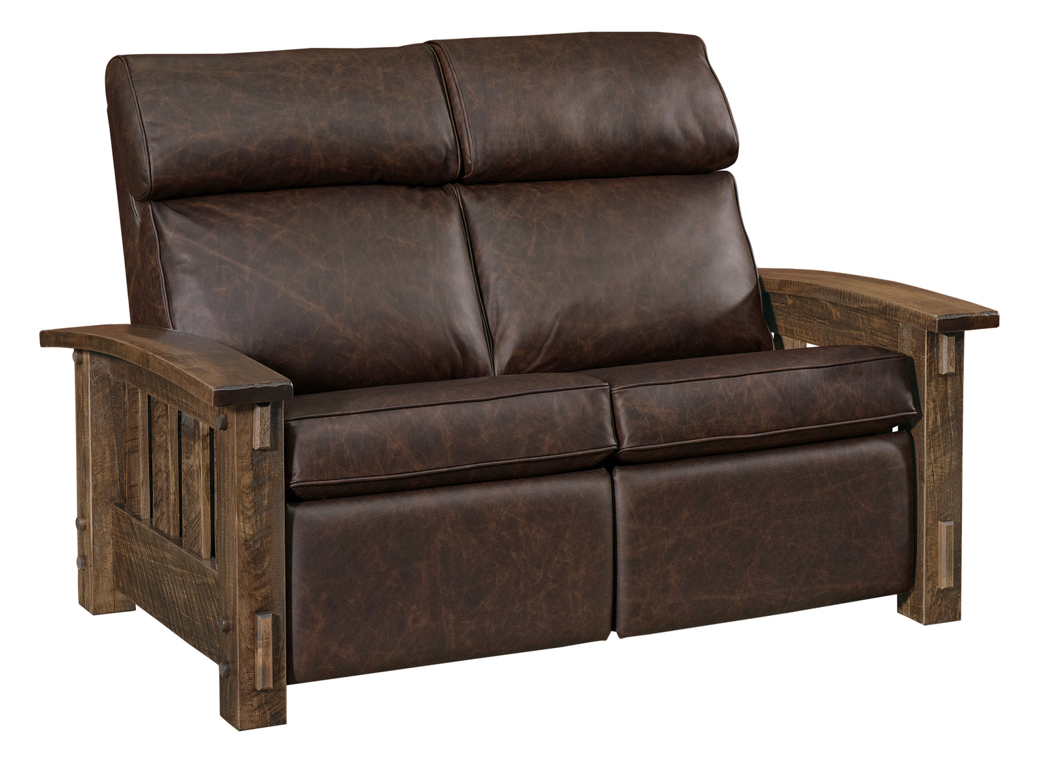 Houston Stockton Wall Hugger Loveseat Recliner