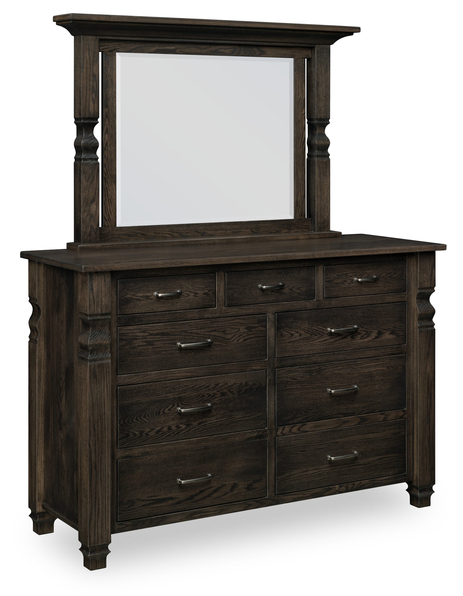 Belmont Collection Dresser 9 Drawer