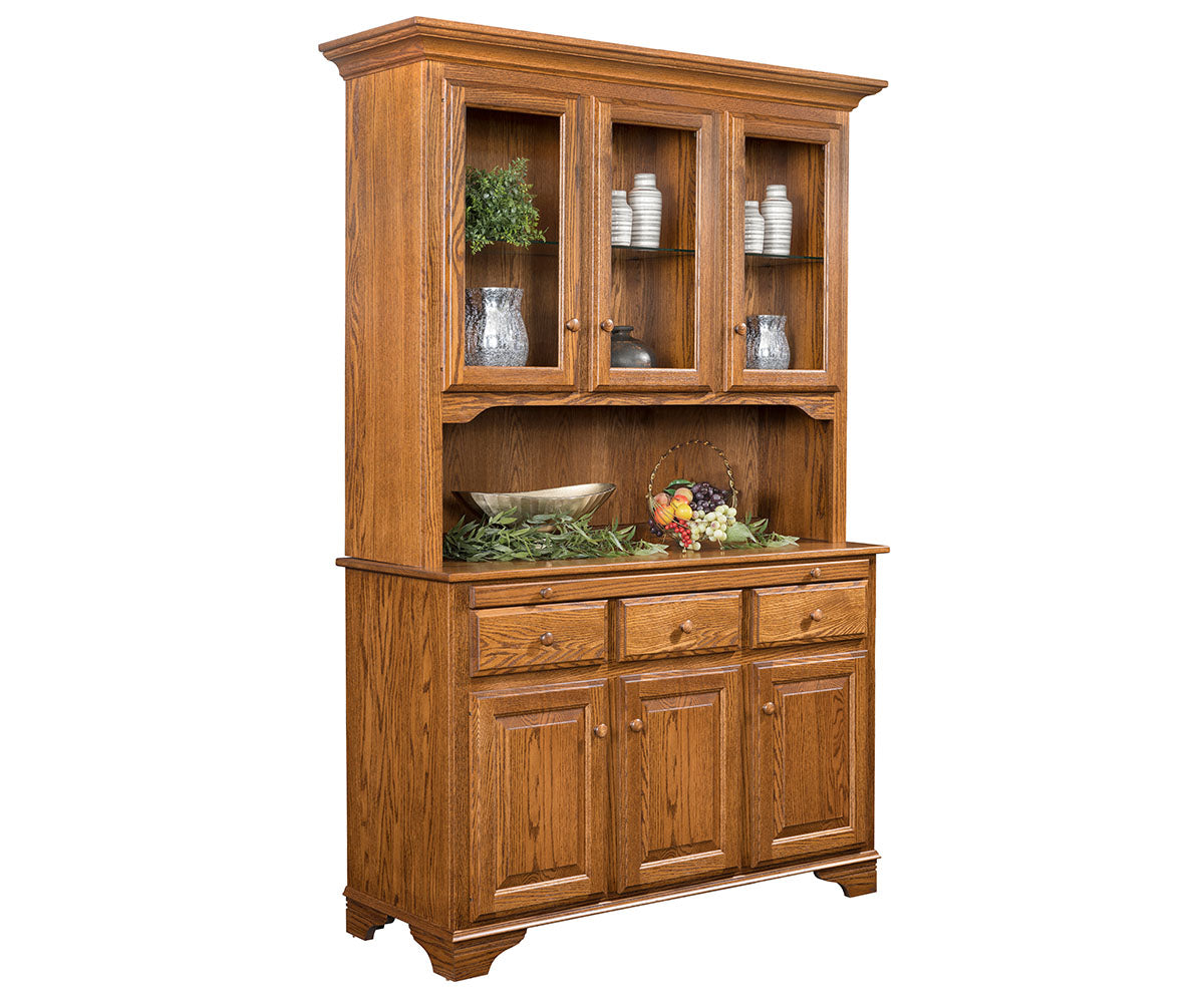 Landsbury Three Door Buffet & Hutch