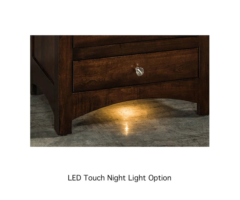 Carlisle 3 Drawer Nightstand