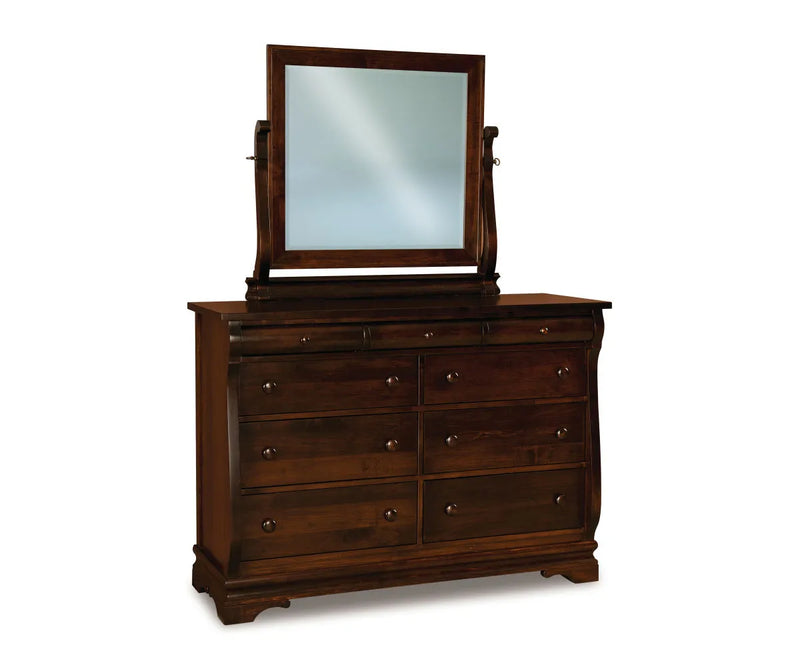 Chippewa Sleigh 9 Drawer Dresser