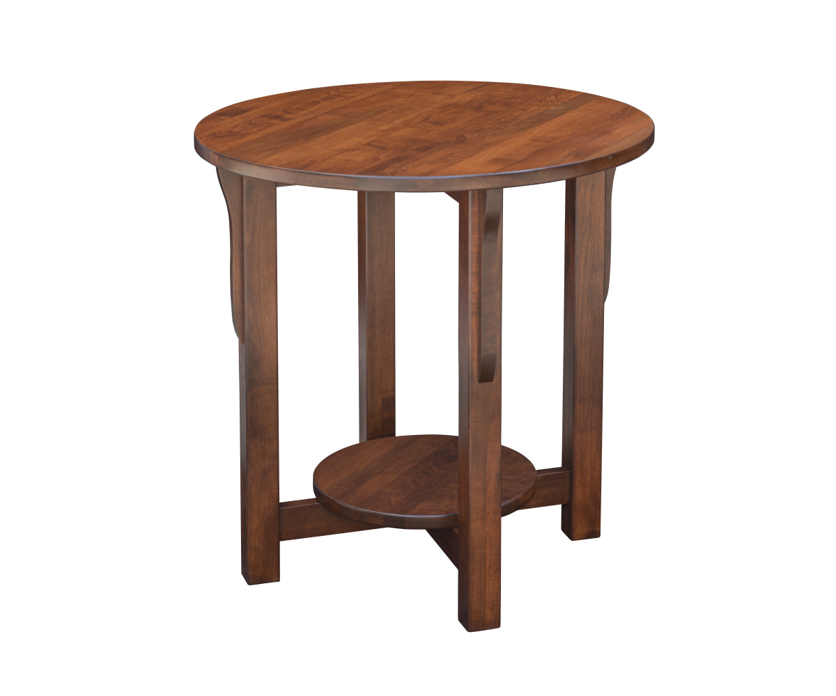 Prairie Mission Round End Table1