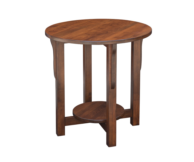 Prairie Mission Round End Table1