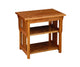 Prairie Mission Double Shelf TV Stand1