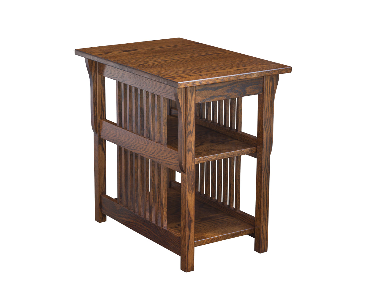 Prairie Mission Double Shelf TV Stand2