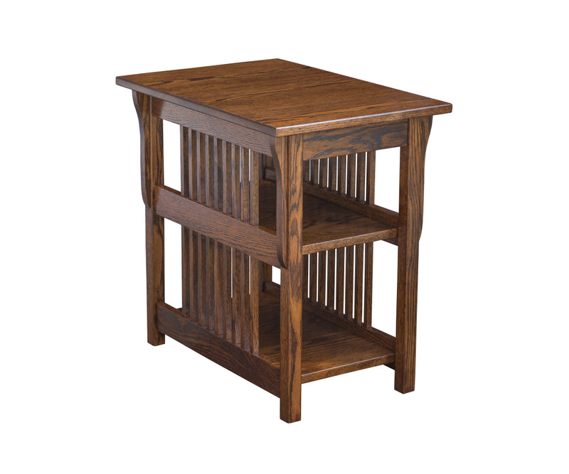 Prairie Mission Double Shelf TV Stand2