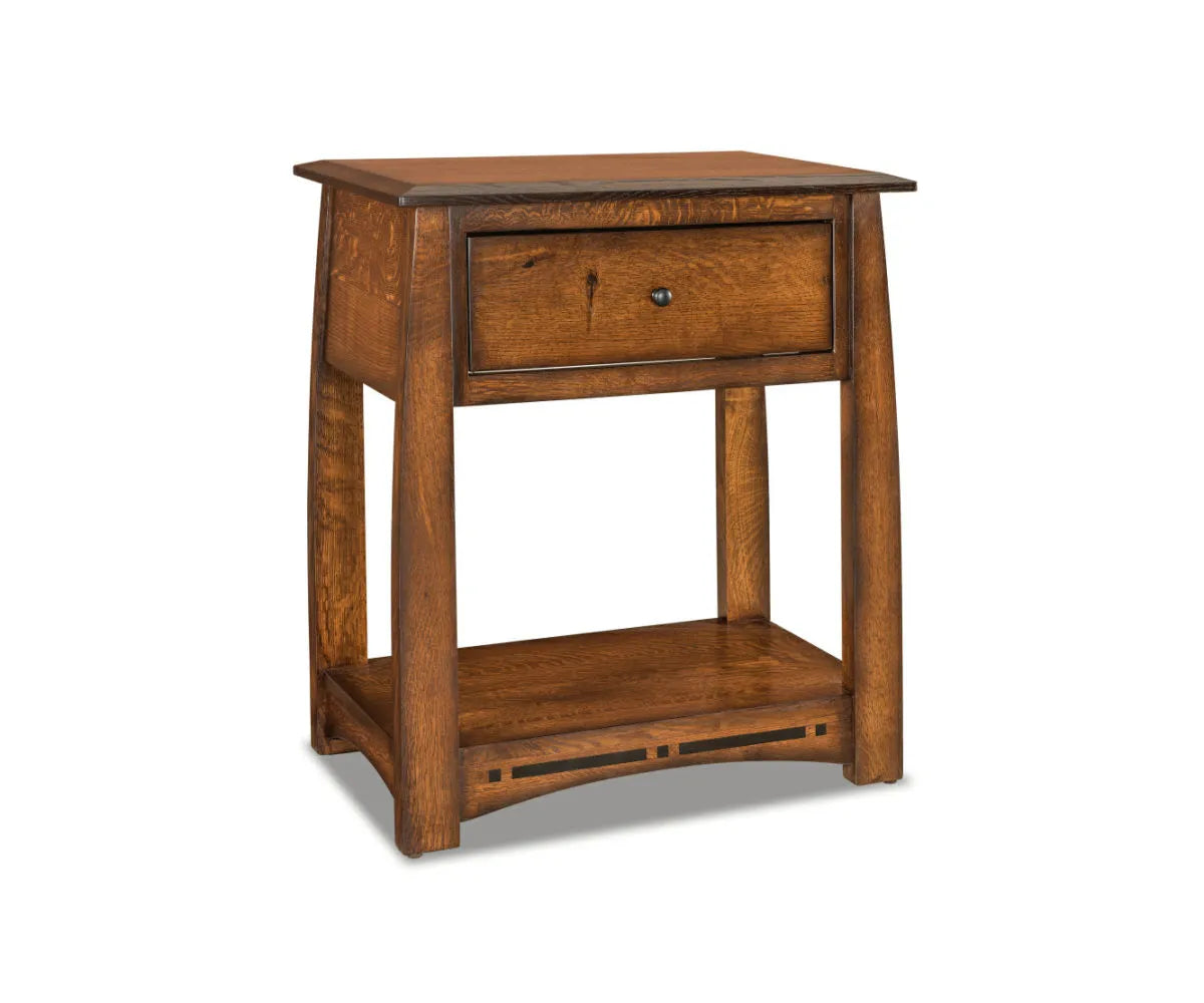 Boulder Creek 1 Drawer Nightstand