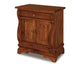 Chippewa Sleigh 1 Drawer 2 Door Nightstand