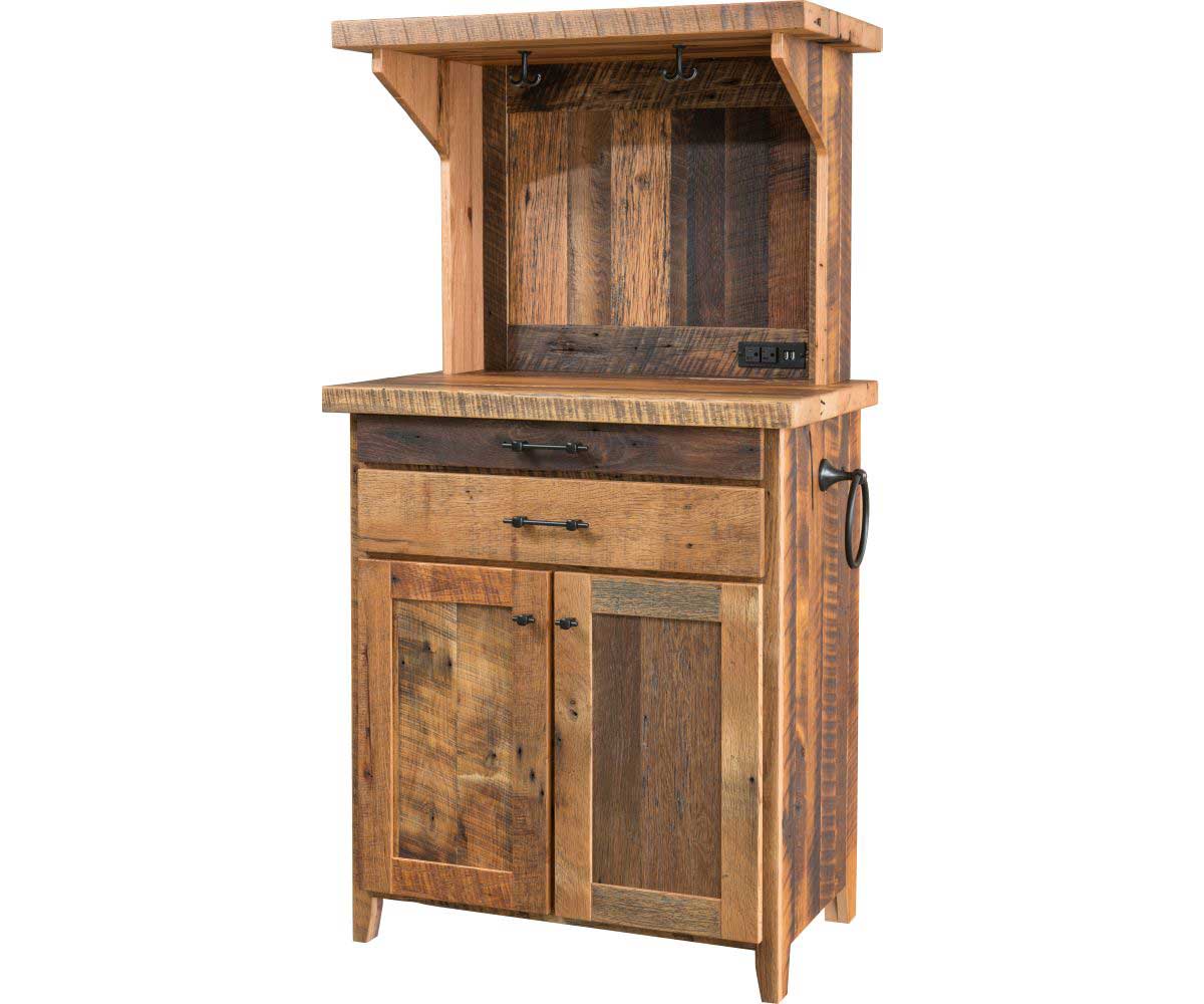 Coffee Bar - Reclaimed Wood