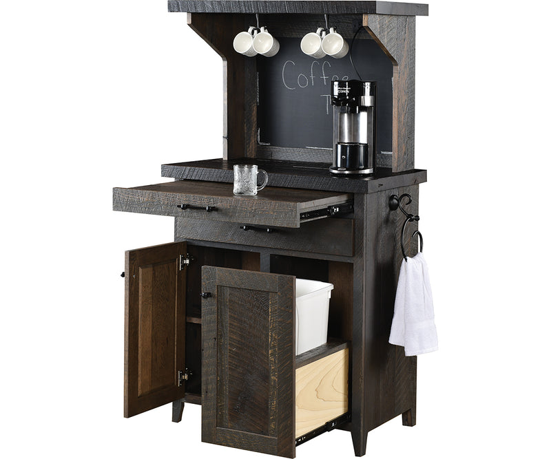 Coffee Bar - Reclaimed Wood