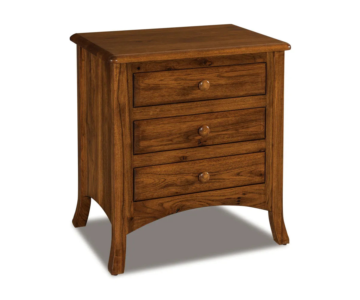 Carlisle 3 Drawer Nightstand 1