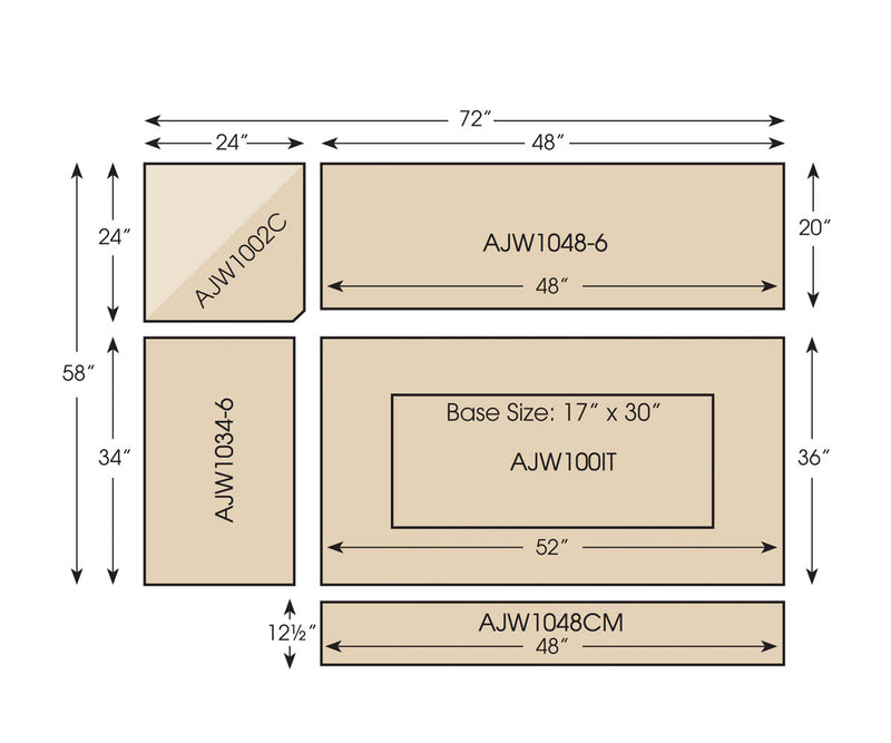 Amish Classic Mission Dining Nook Set