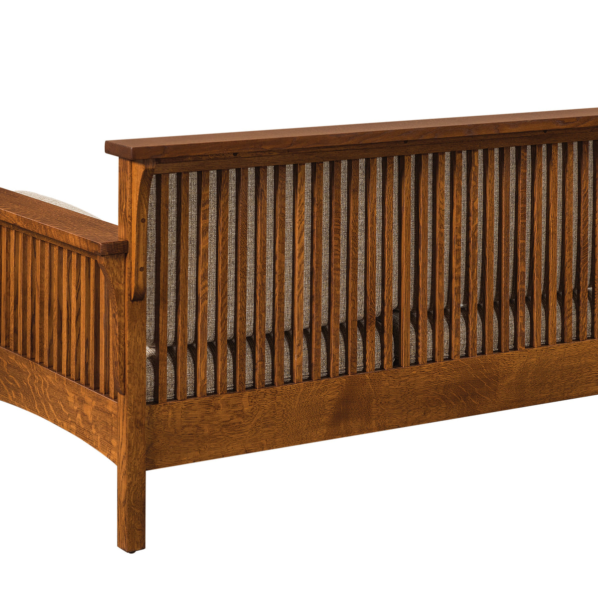Highback Slat Loveseat