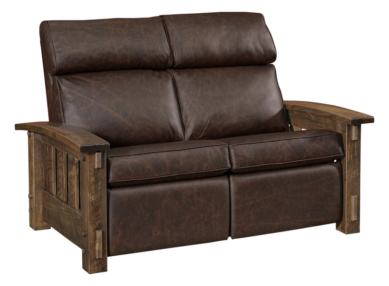 Houston Stockton Wall Hugger Loveseat Recliner