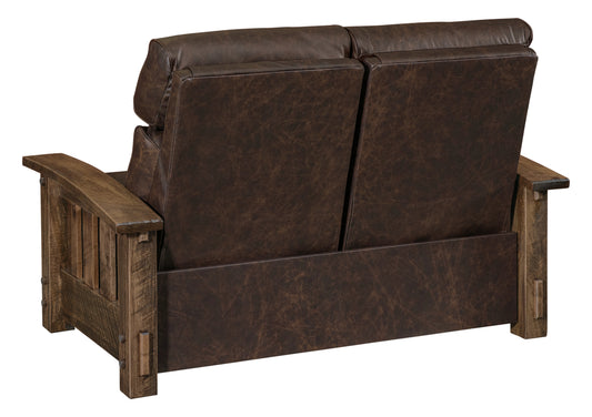 Houston Stockton Wall Hugger Loveseat Recliner