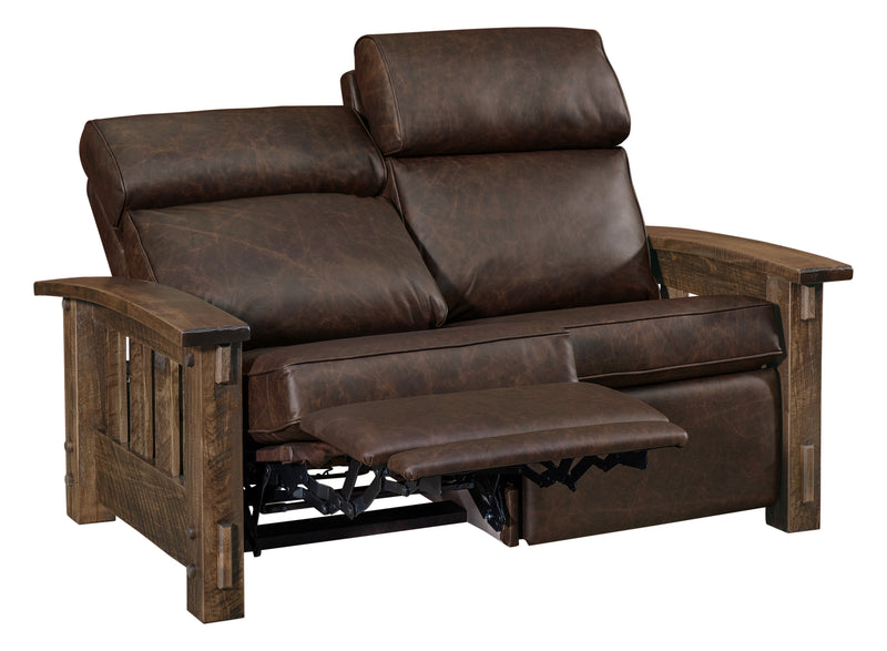 Houston Stockton Wall Hugger Loveseat Recliner