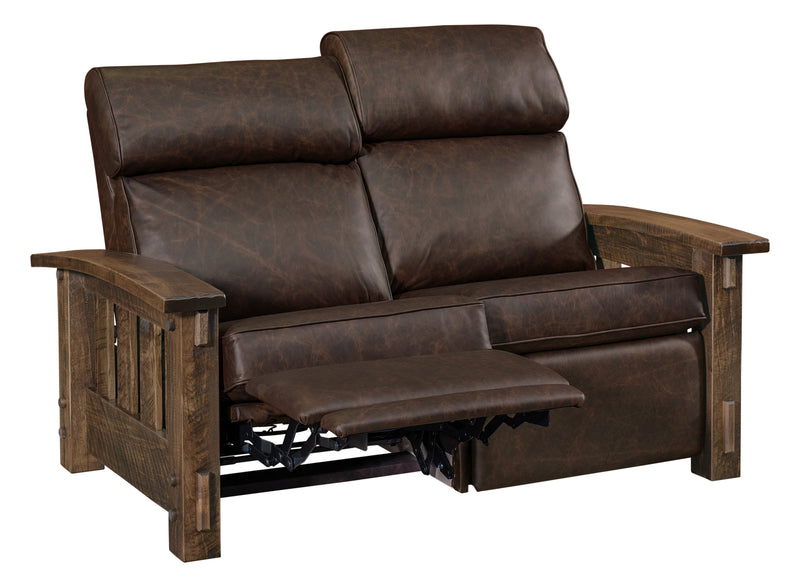 Houston Stockton Wall Hugger Loveseat Recliner