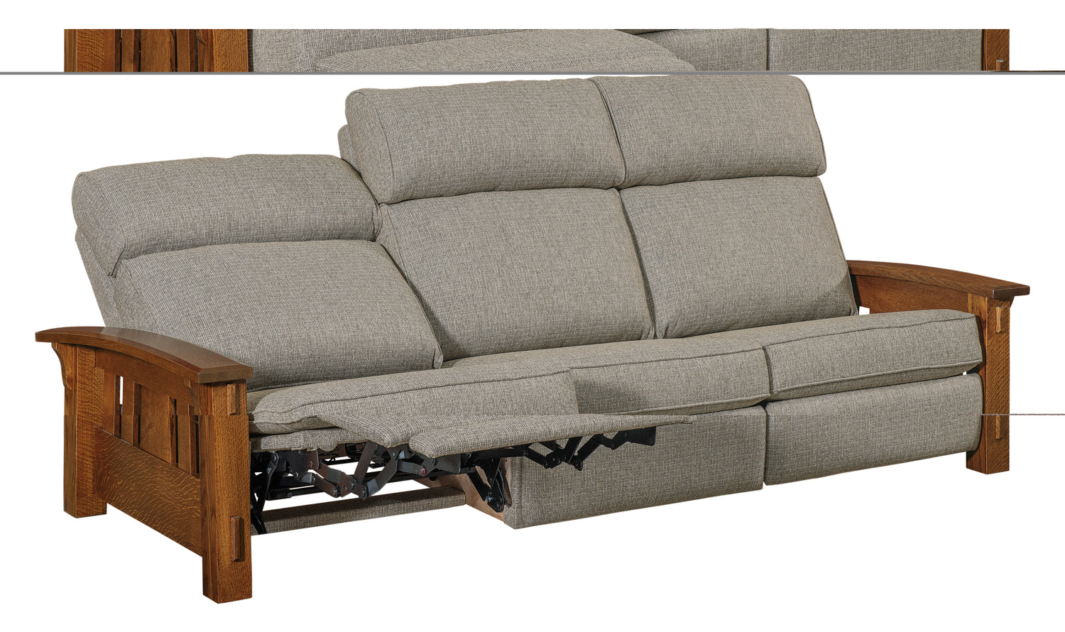 McCoy Stockton Wall Hugger Sofa Recliner