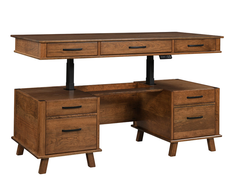 Amish Hutton Lift Desk