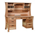 Kapernaum Double Pedestal Desk and Hutch