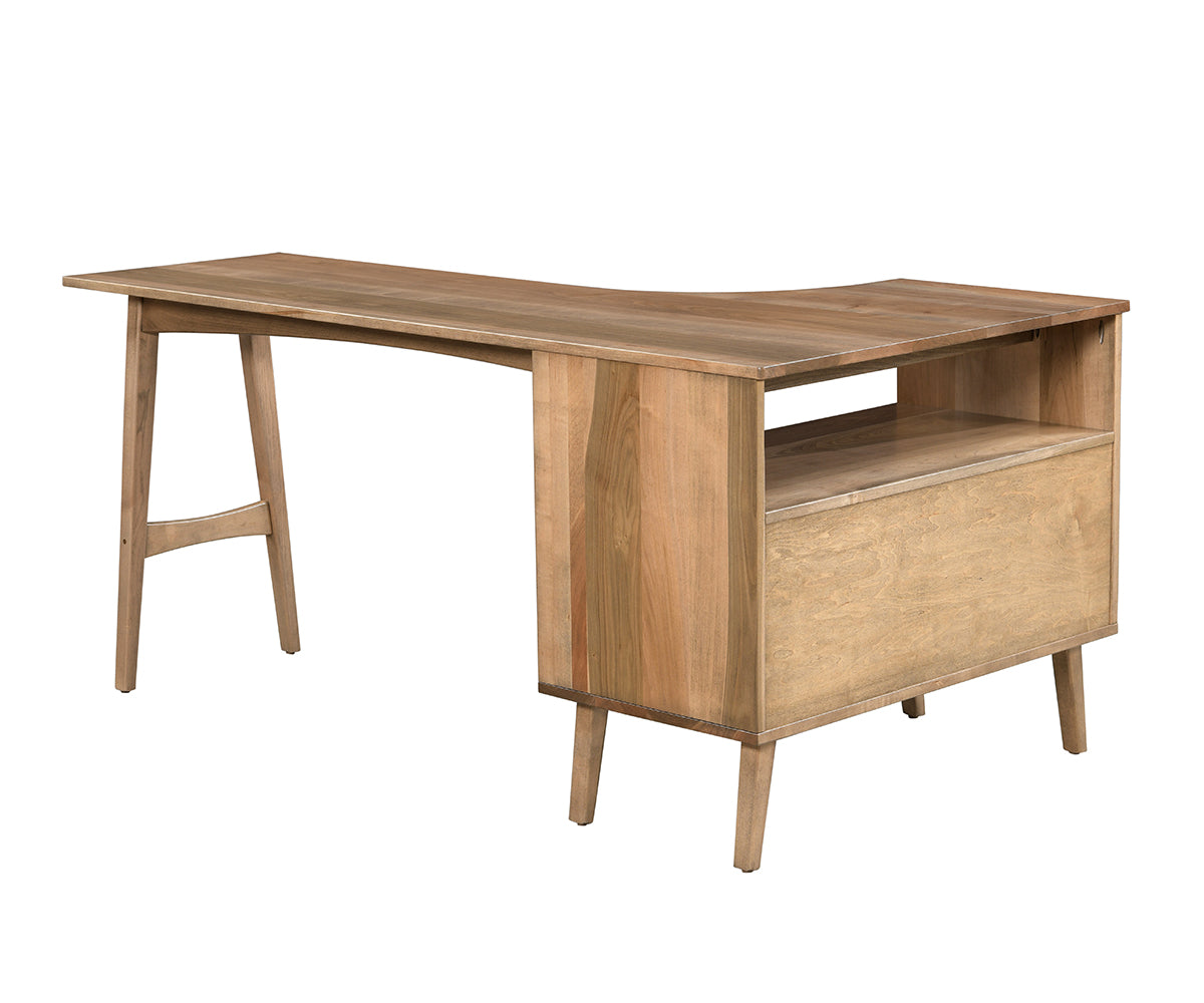 Amish Lake Mills Corner Desk