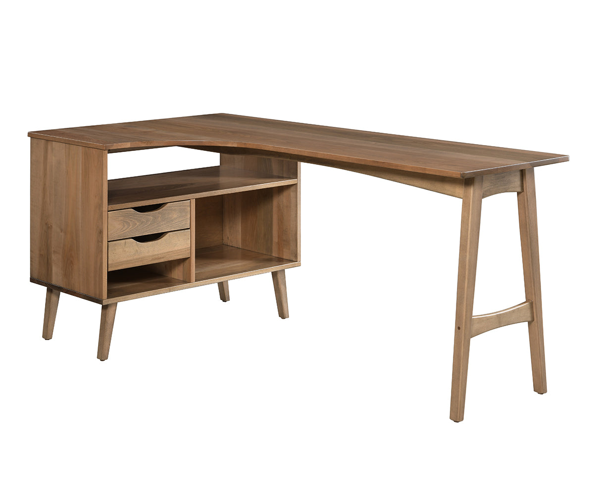 Amish Lake Mills Corner Desk