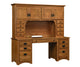 Mission Double Pedestal Desk and Hutch