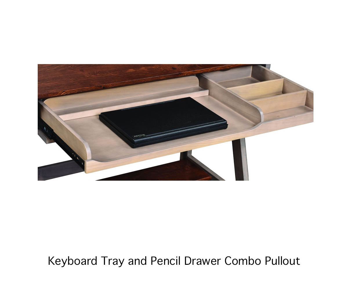 Timberline Desk & Hutch