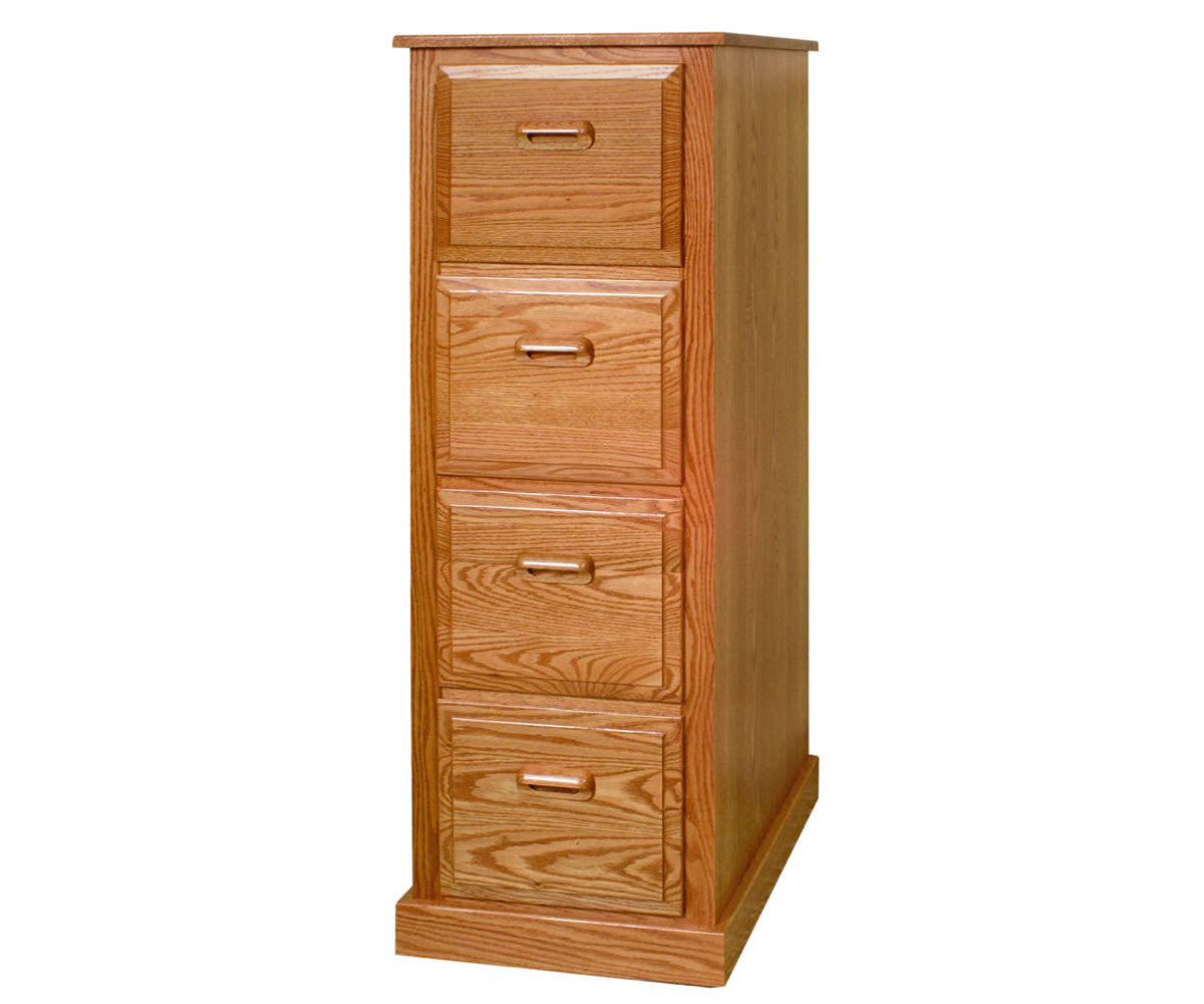 Traditional 4 Drawer File Cabinet
