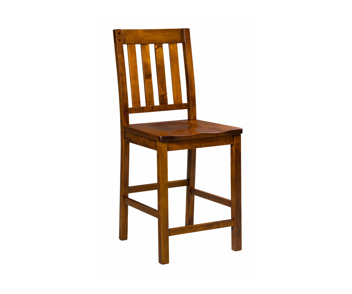 Amish Alberta Bar Stool