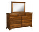 Amish Americana High 9 Drawer Dresser