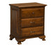 Amish Americana 3 Drawer Nightstand