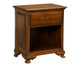 Amish Americana 1 Drawer Open Nightstand