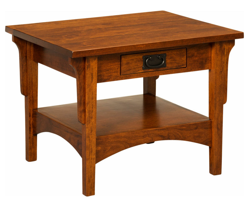 Amish Arts & Crafts End Table