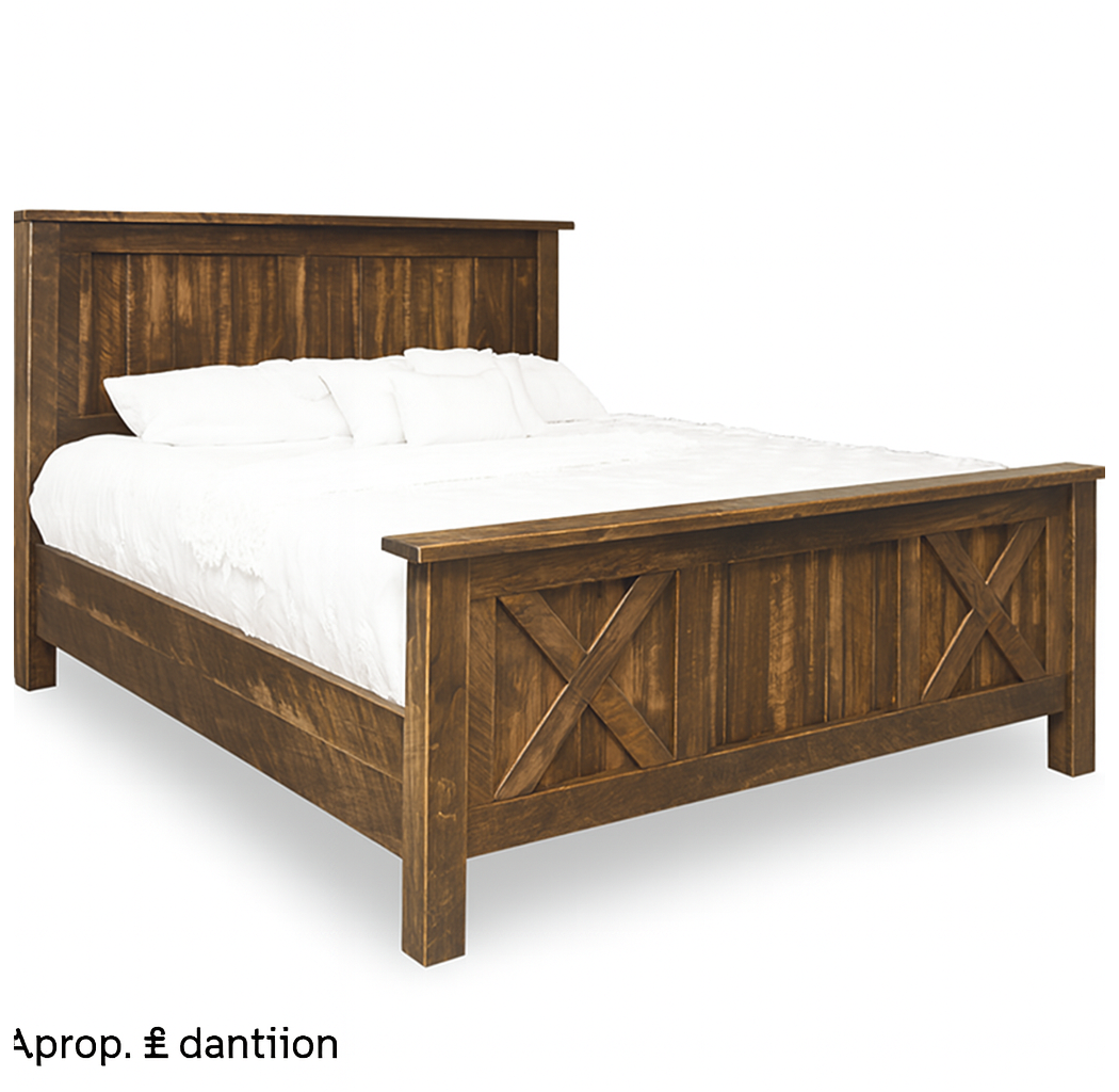 Glacier Collection Panel Bed