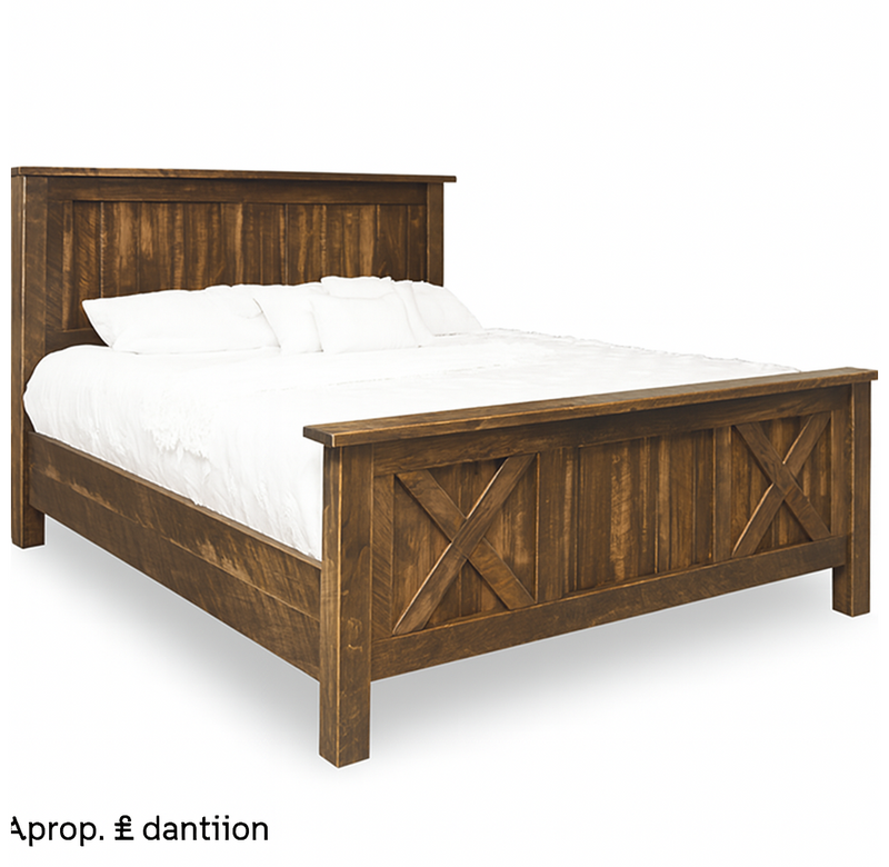 Glacier Collection Panel Bed