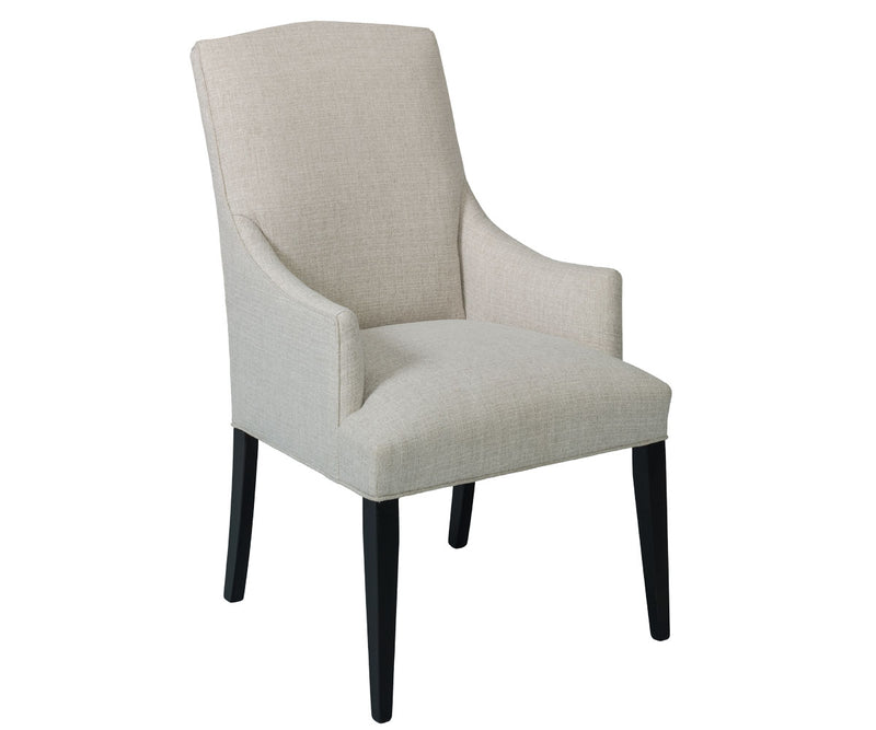 Alcott Arched Top Upholstered Arm Chair