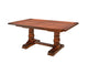 Provincial Cottage Dining Table With Breadboard Ends