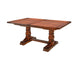 Provincial Cottage Extension Table W/ Breadboard Ends