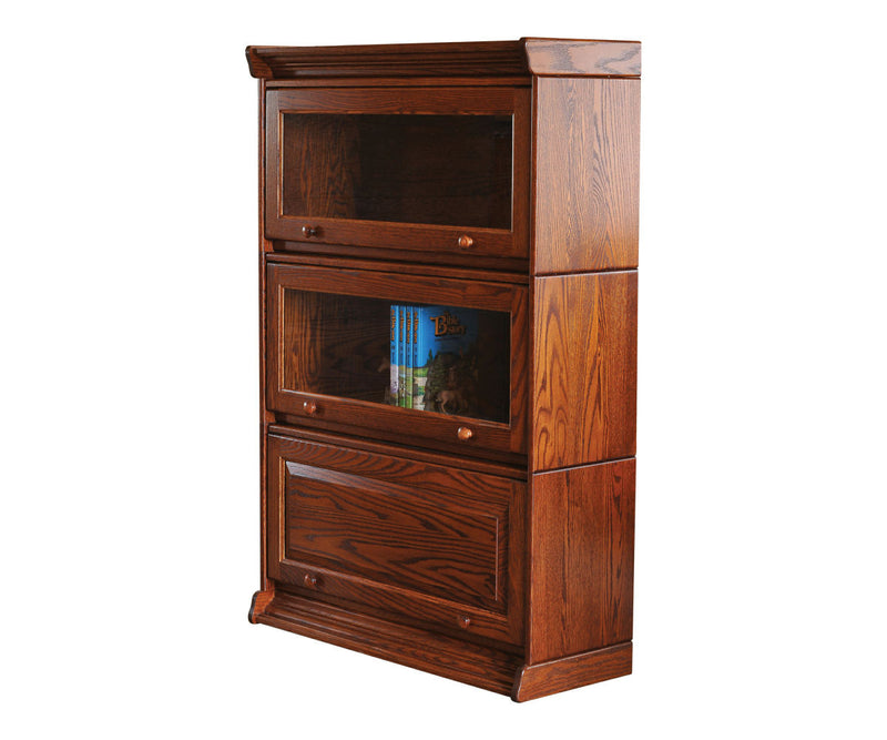 Barrister Bookcase Three Unit