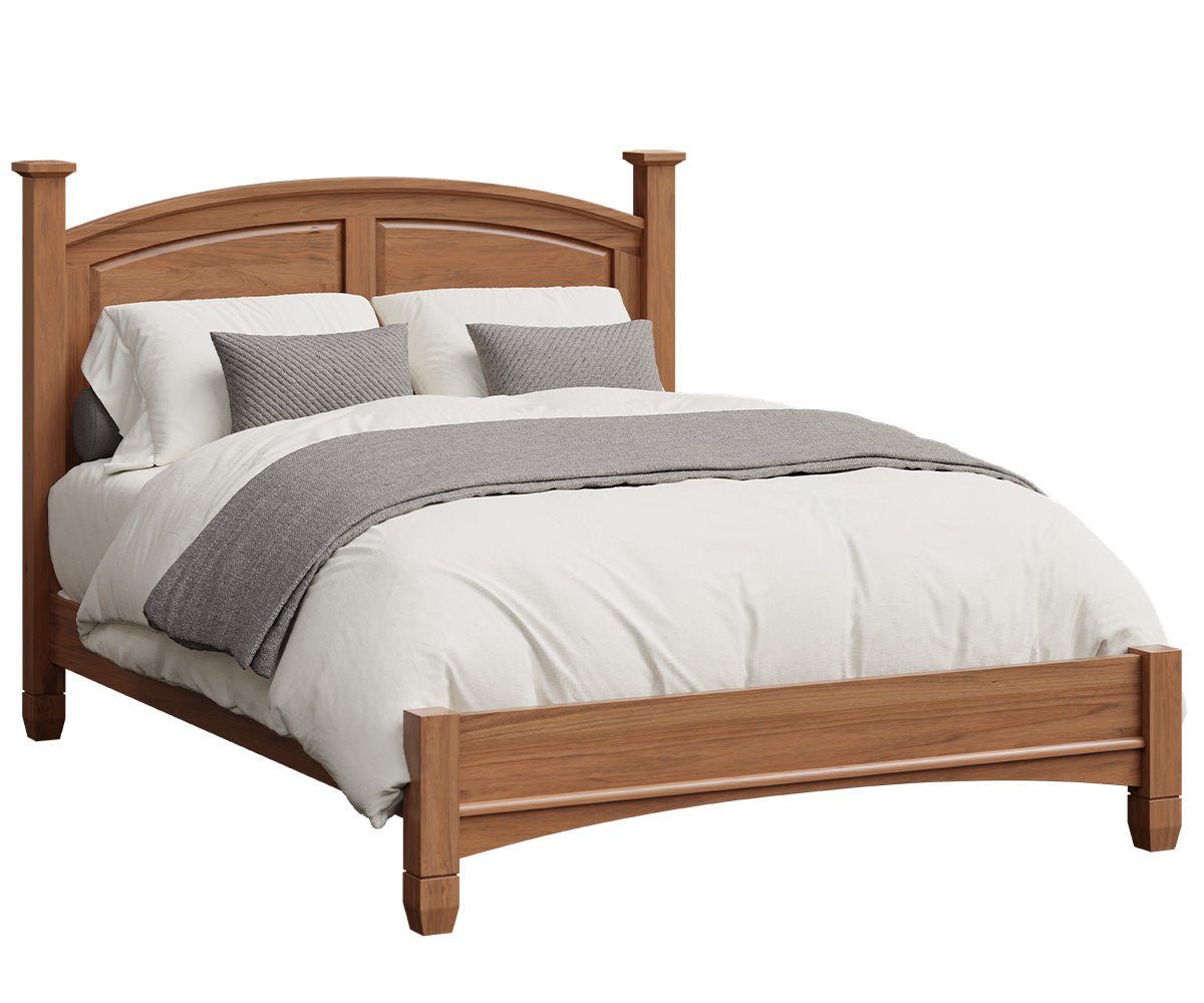 Bella Arched Bed With Low Footboard