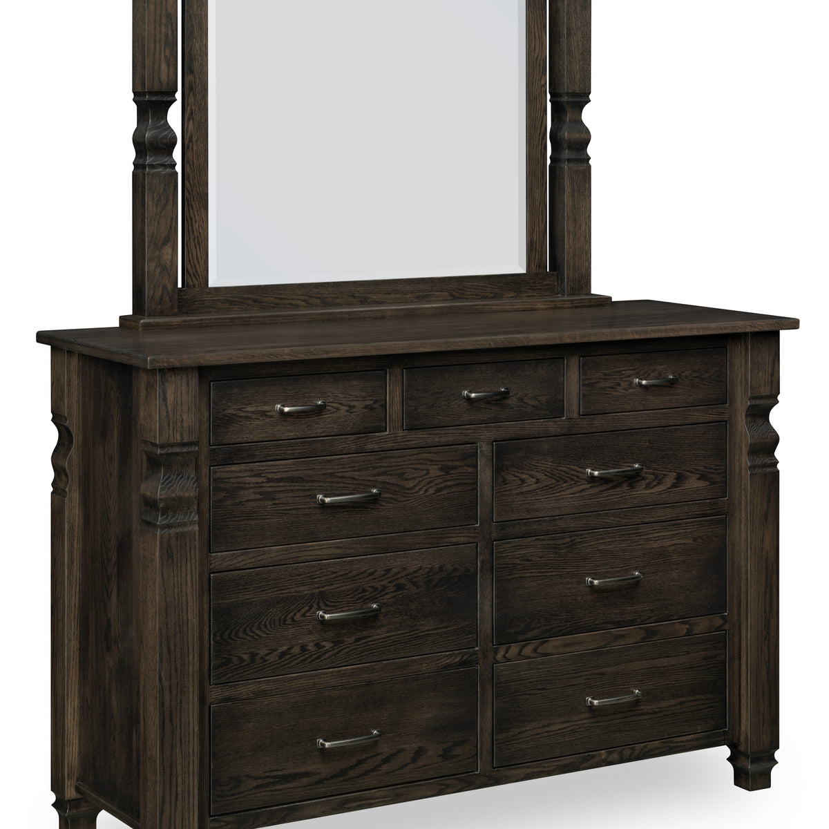 Belmont Collection Dresser 9 Drawer