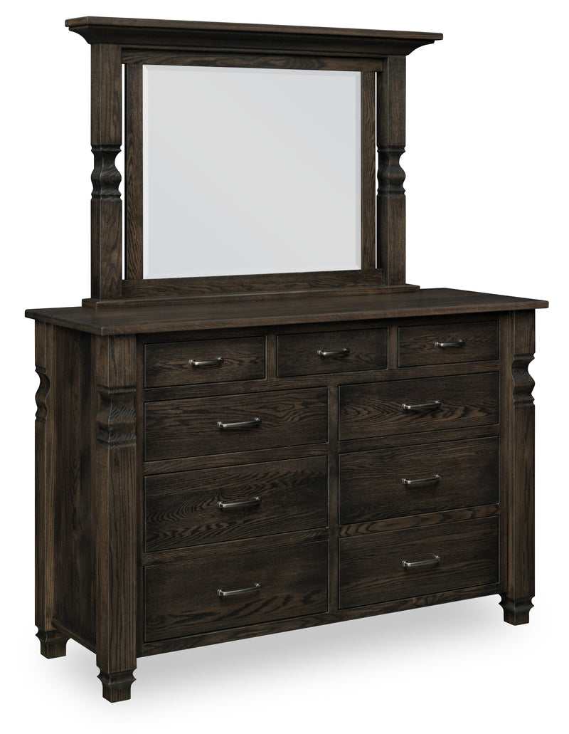 Belmont Collection Dresser 9 Drawer