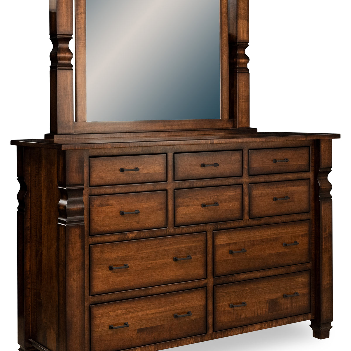 Belmont Collection Dresser 10 Drawer