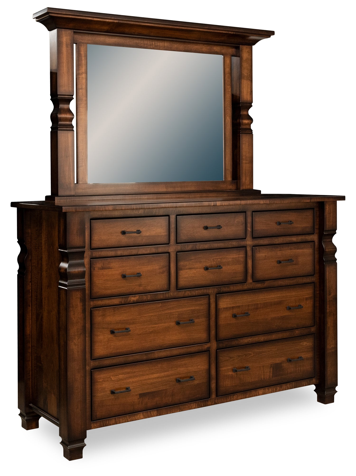 Belmont Collection Dresser 10 Drawer