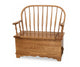 Bent Feather Bow Bench 36 or 48 Inch