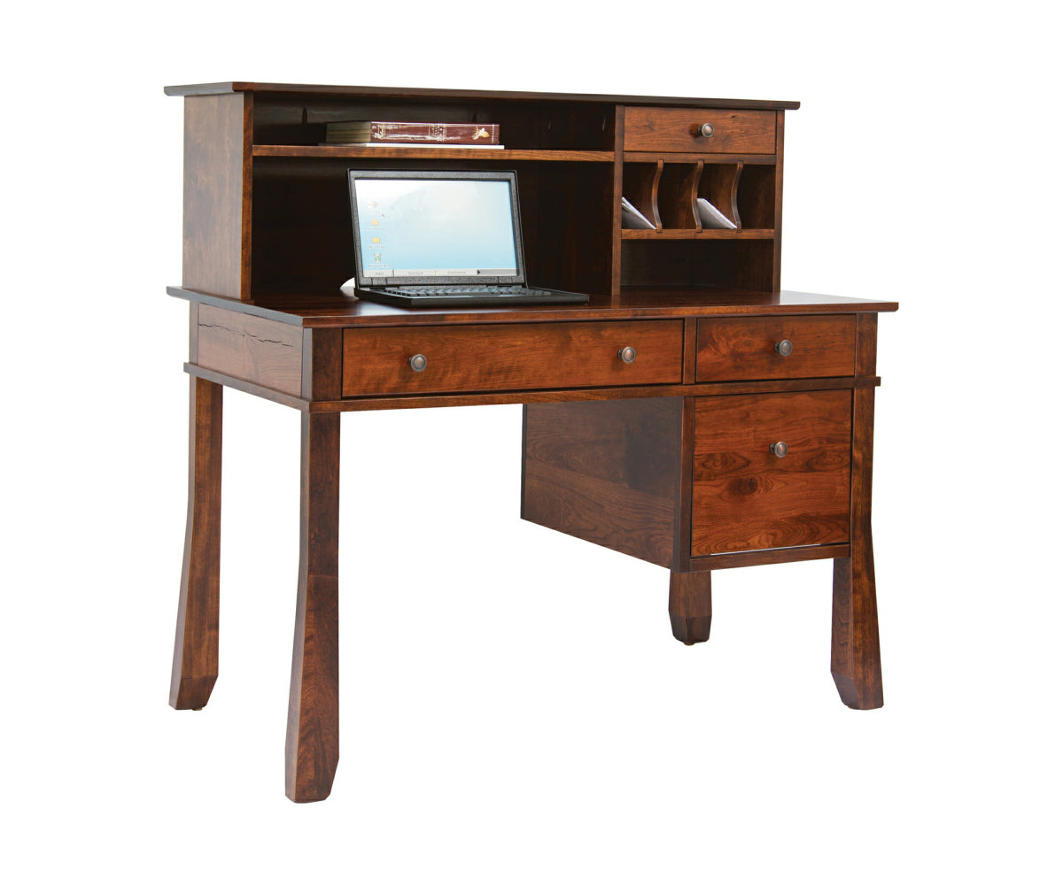 Craftsman Computer Desk & Hutch