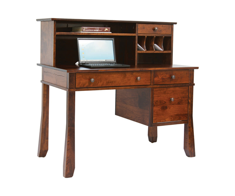 Craftsman Computer Desk & Hutch
