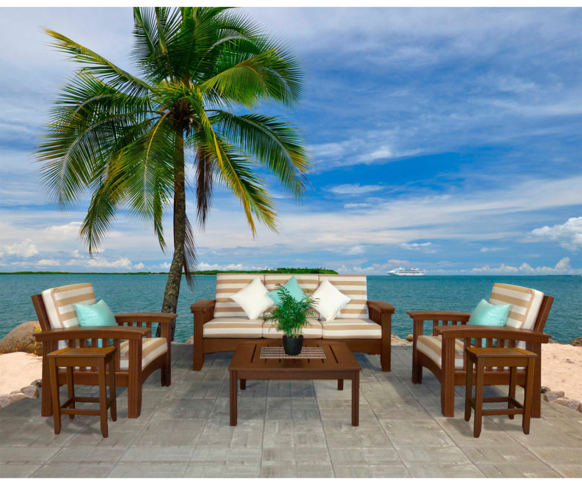 Mission Six Piece Outdoor Set